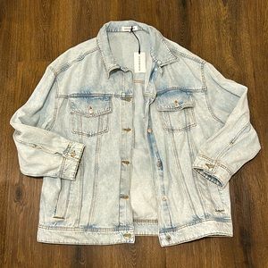WeWoreWhat Oversized Denim Jacket